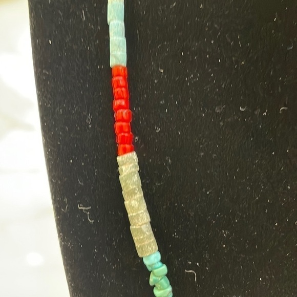 Sundance Catalog Turquoise & Multi Natural Stone Sterling Floral Pendant Nk. NEW - Picture 4 of 7